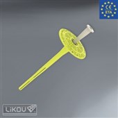 LIKOV Fasádní hmoždinka BRAVOLL ® PTH-SX 8 s plastovým šroubem délka 195mm